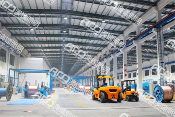 （9米鋼結構廠(chǎng)房-100W工礦燈）廣東珠江電線(xiàn)電纜有限公司LED工礦燈廠(chǎng)房照明改造工程